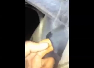 Ass fisting session with a beast gets messy