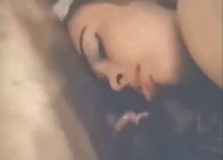 Pig blowjob with a kinky girl who wants to suck