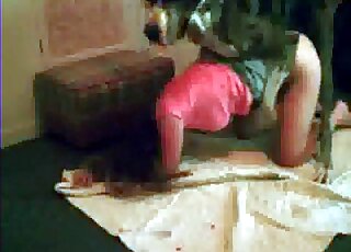 Doggy pounds my amazing wife from behind